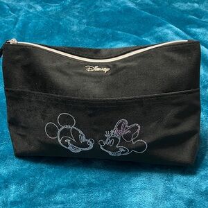 💐 Disney Mickey Mouse Cosmetic Travel Bag x Primark Black